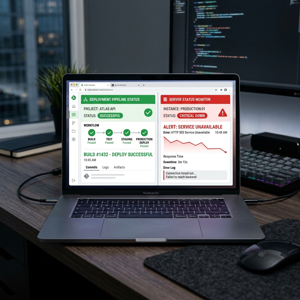 Deploying Code Is Easy. Surviving Production Is the Real Game.